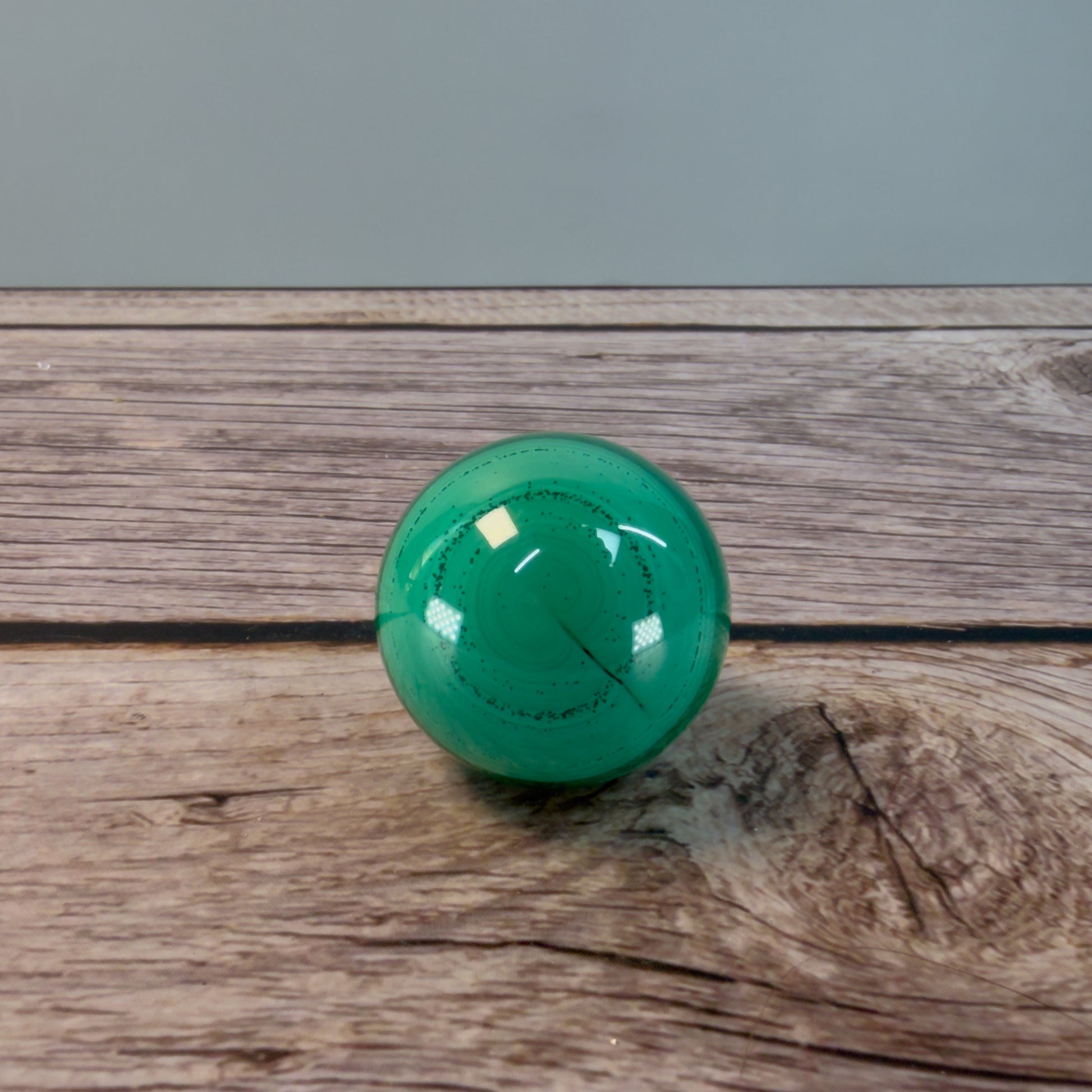 Malachite Sphere – 100033 (2)