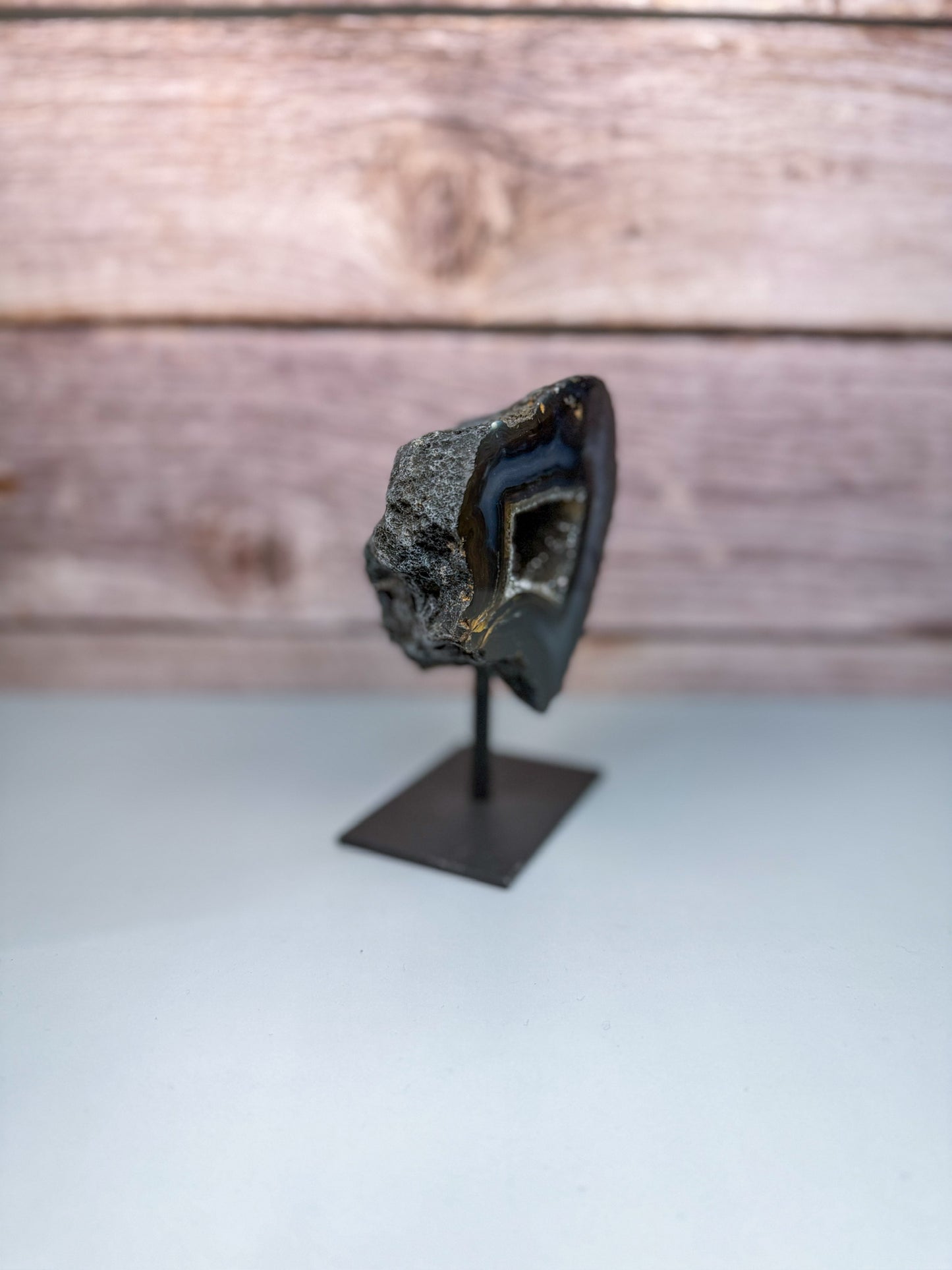 Druzy Agate On Stand – 500016 (3)
