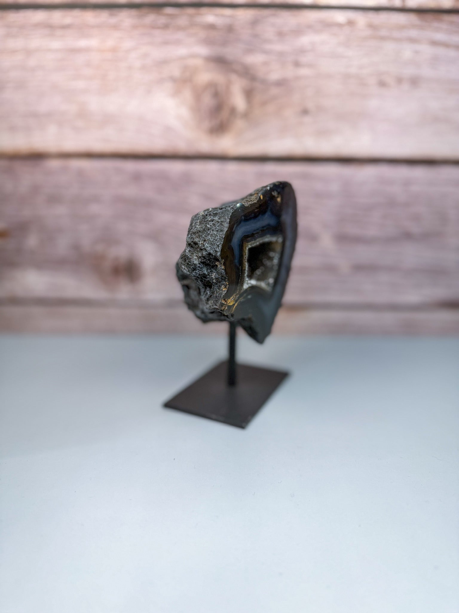 Druzy Agate On Stand – 500016 (3)