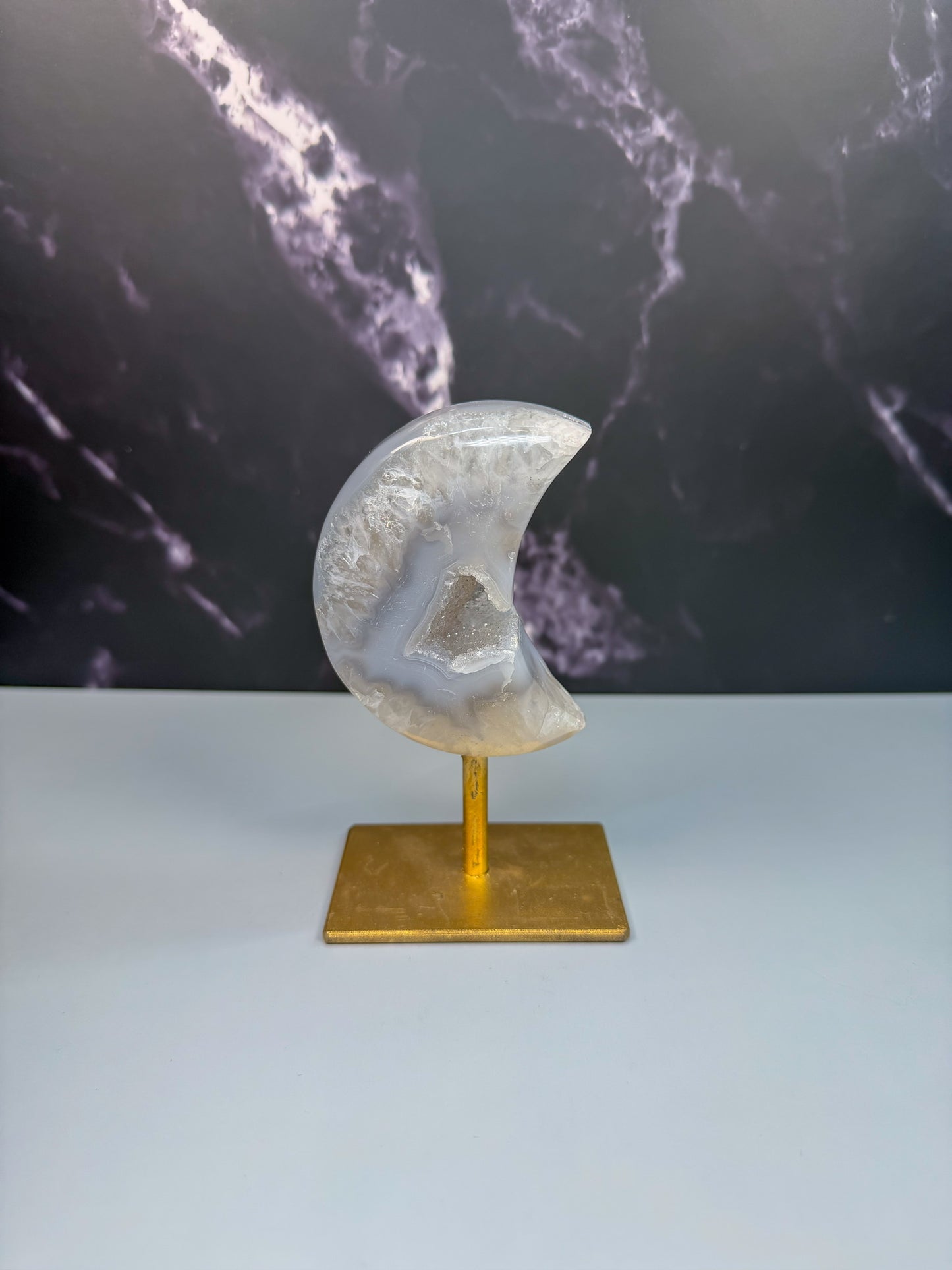 Druzy Agate On Stand – 500025
