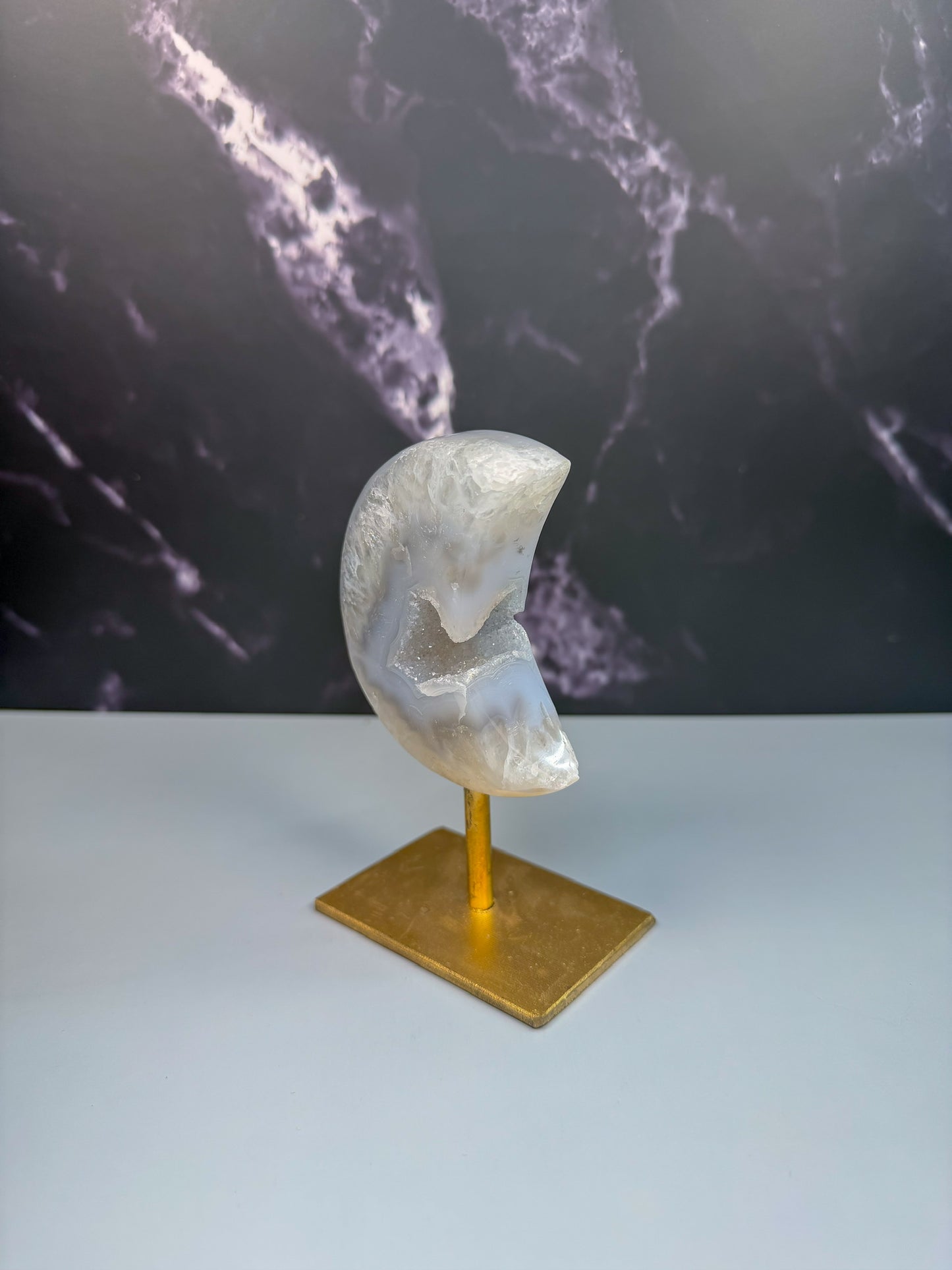 Druzy Agate On Stand – 500025 (2)