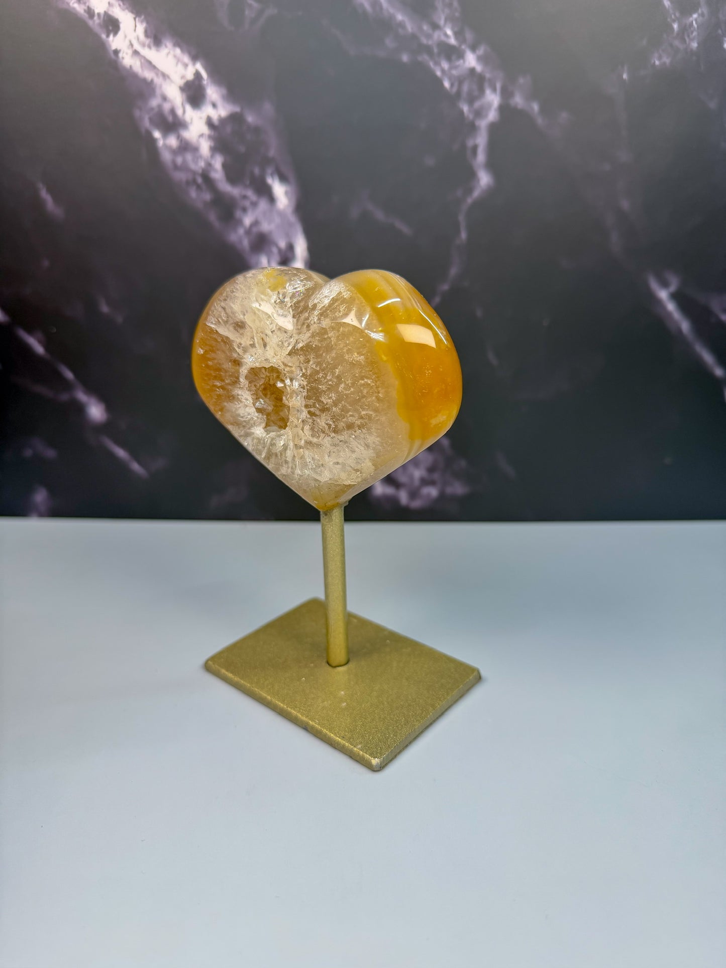 Druzy Agate On Stand – 500026 (2)