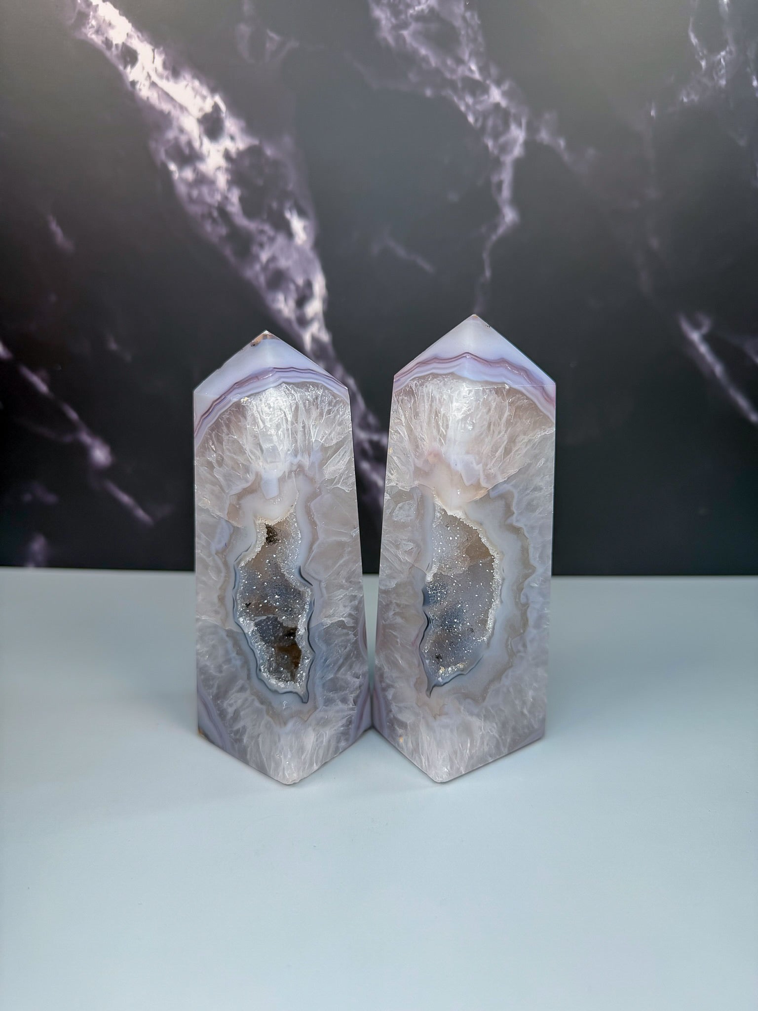 Druzy Agate Tower – 100102 (2)