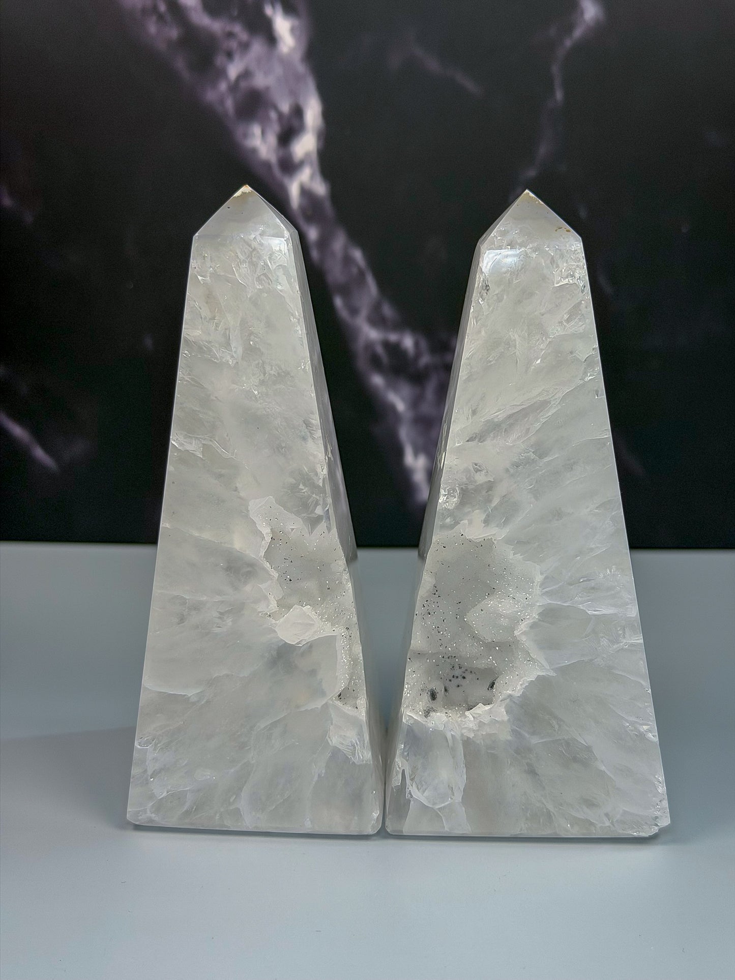 Druzy Agate Tower – 100106