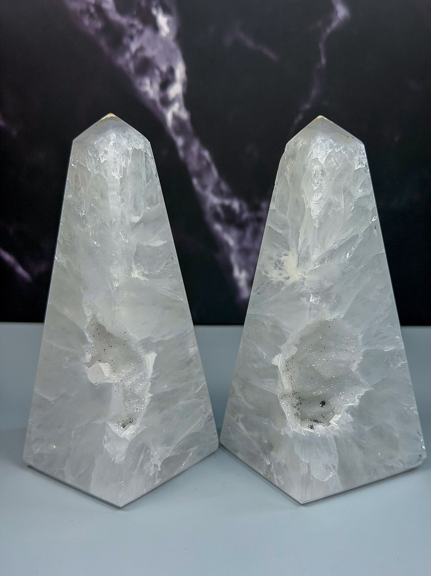 Druzy Agate Tower – 100106 (2)