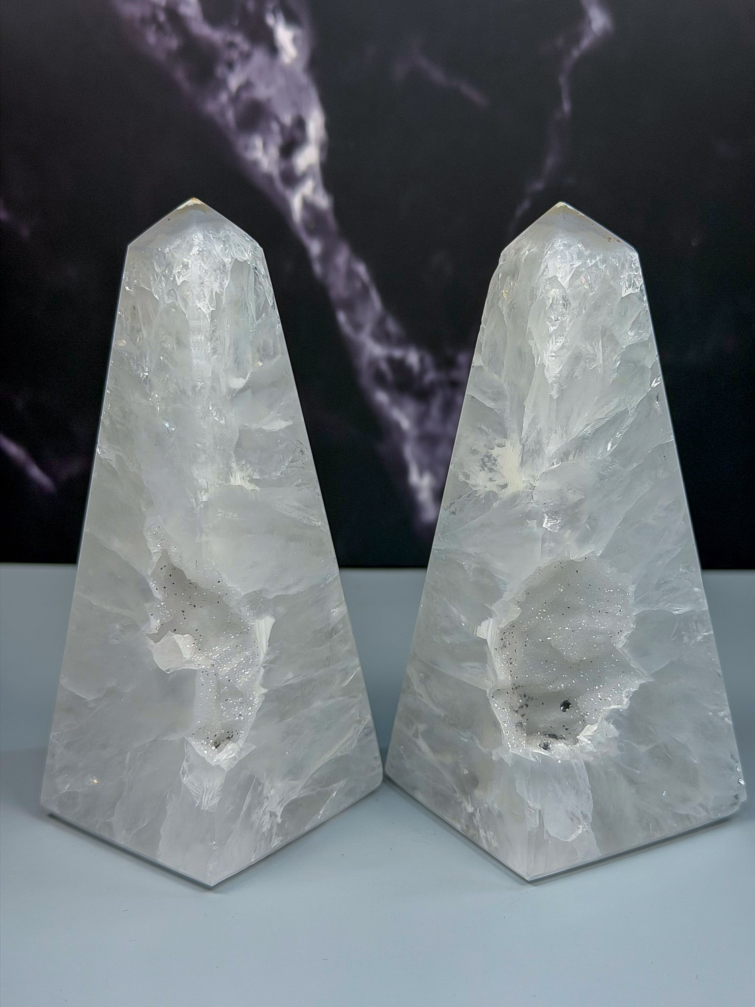 Druzy Agate Tower – 100106 (2)