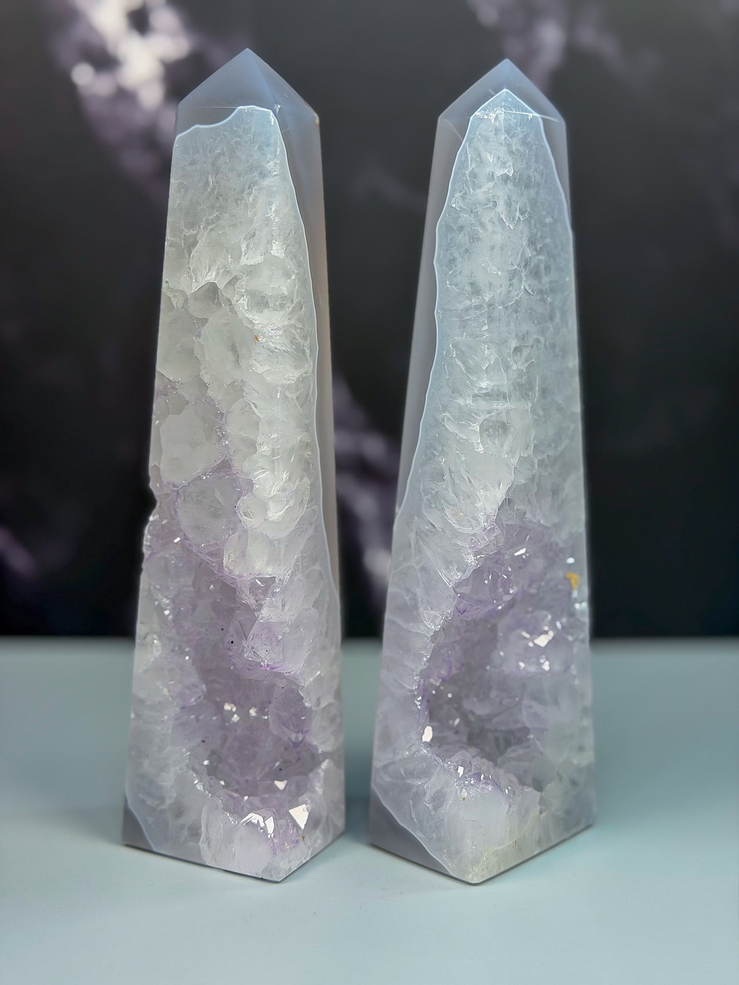 Druzy Agate Tower – 100107 (2)
