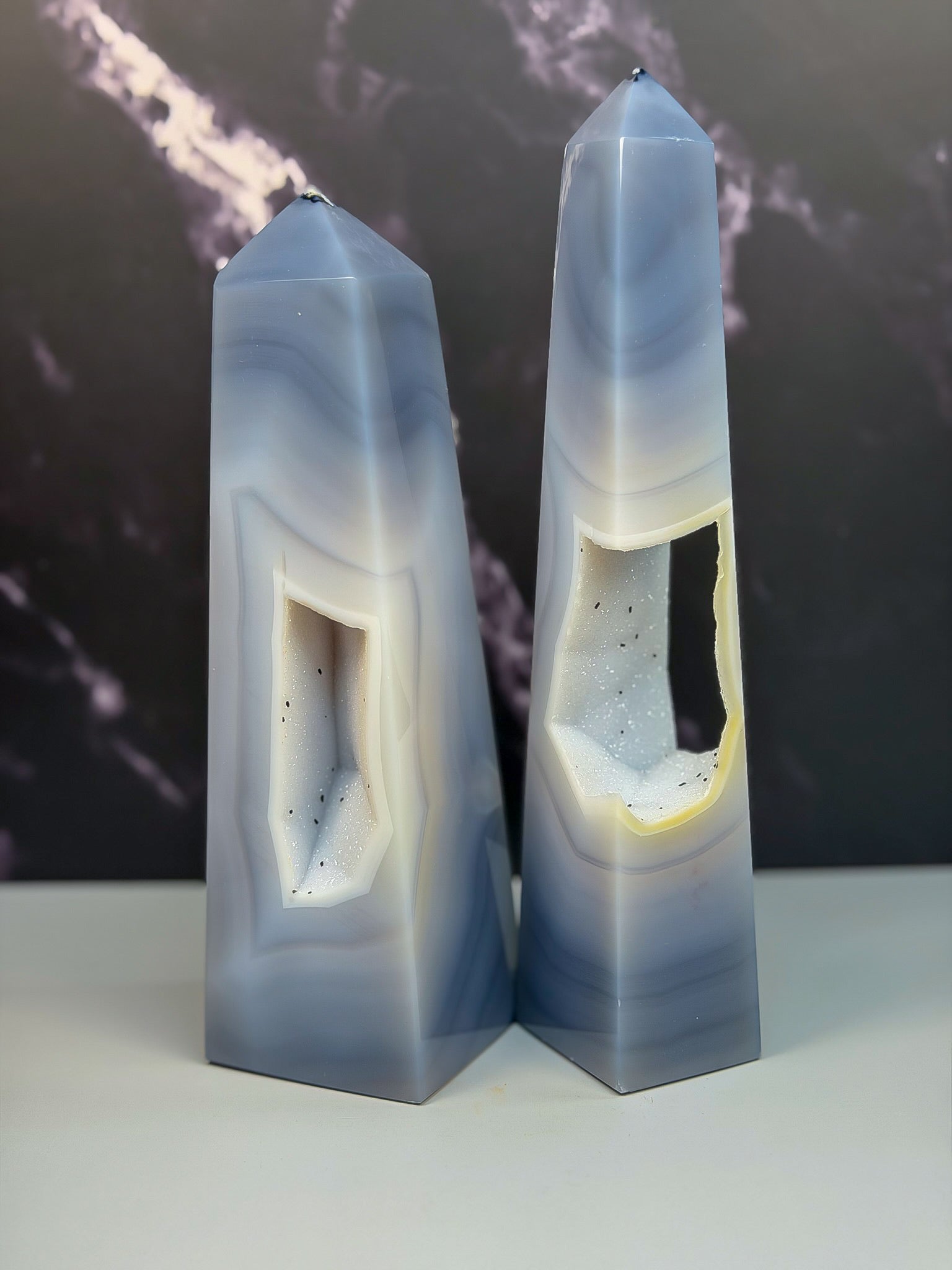 Druzy Agate Tower – 100109 (2)