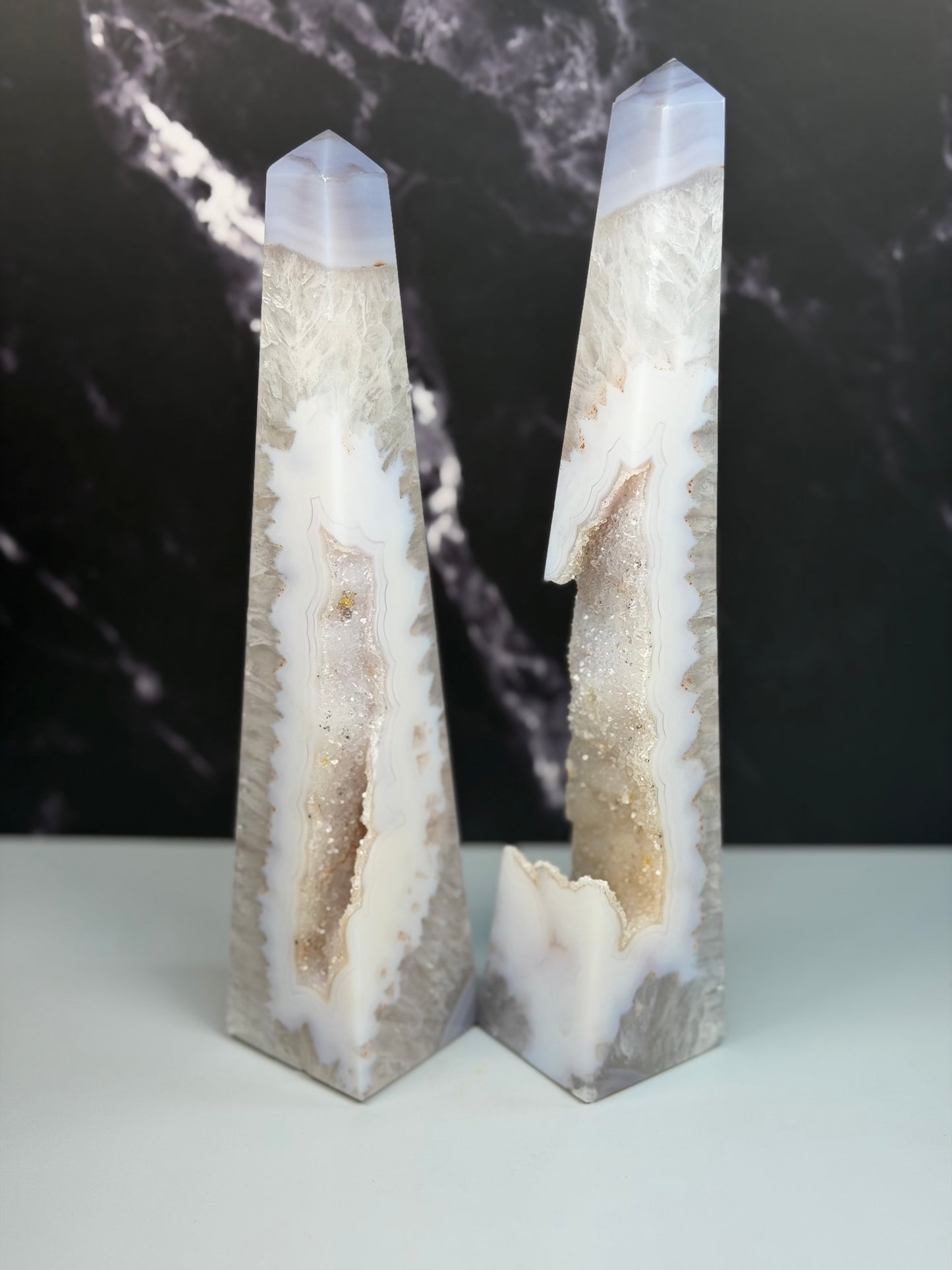 Druzy Agate Tower – 100110 (2)