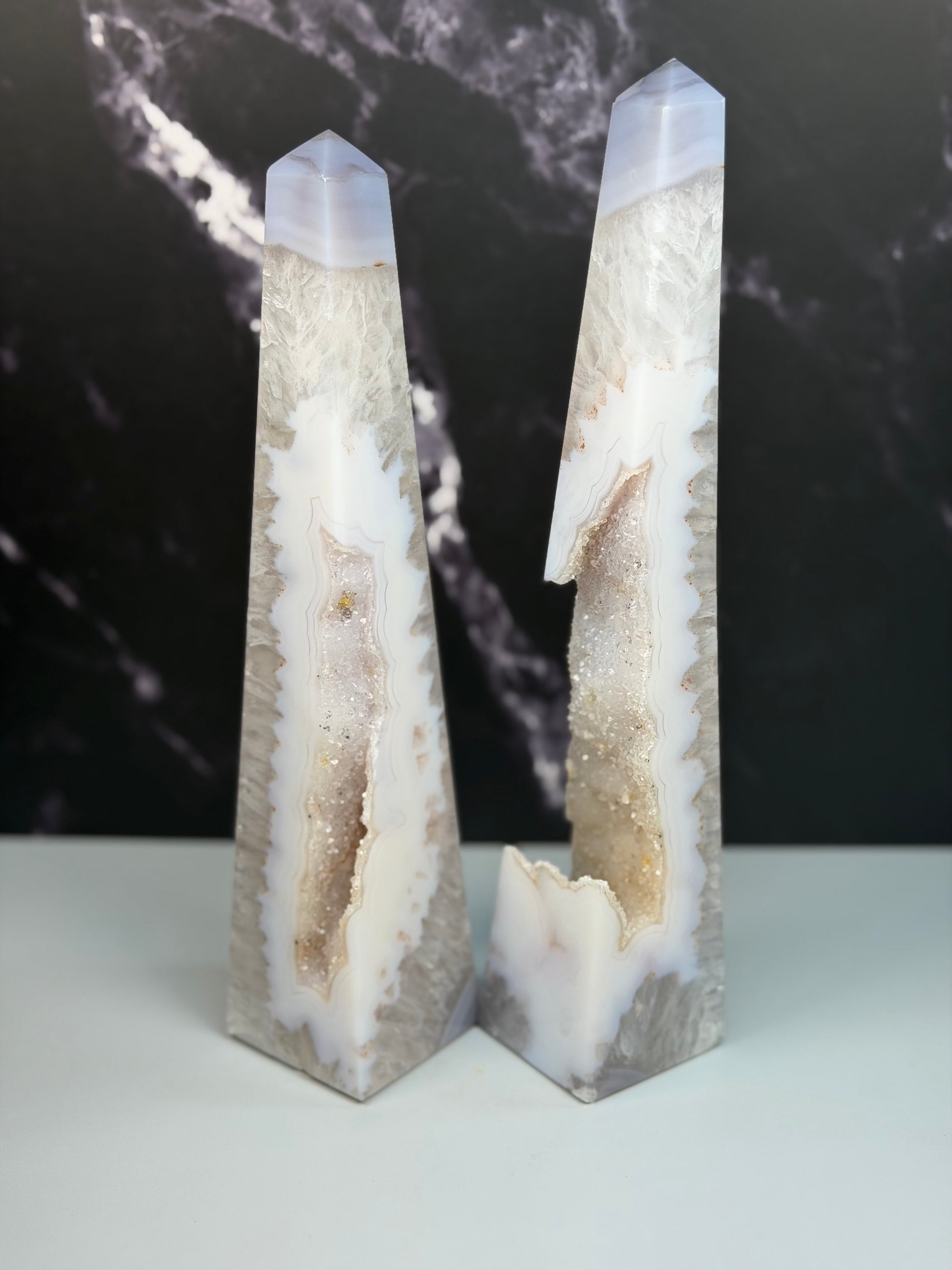 Druzy Agate Tower – 100110 (2)