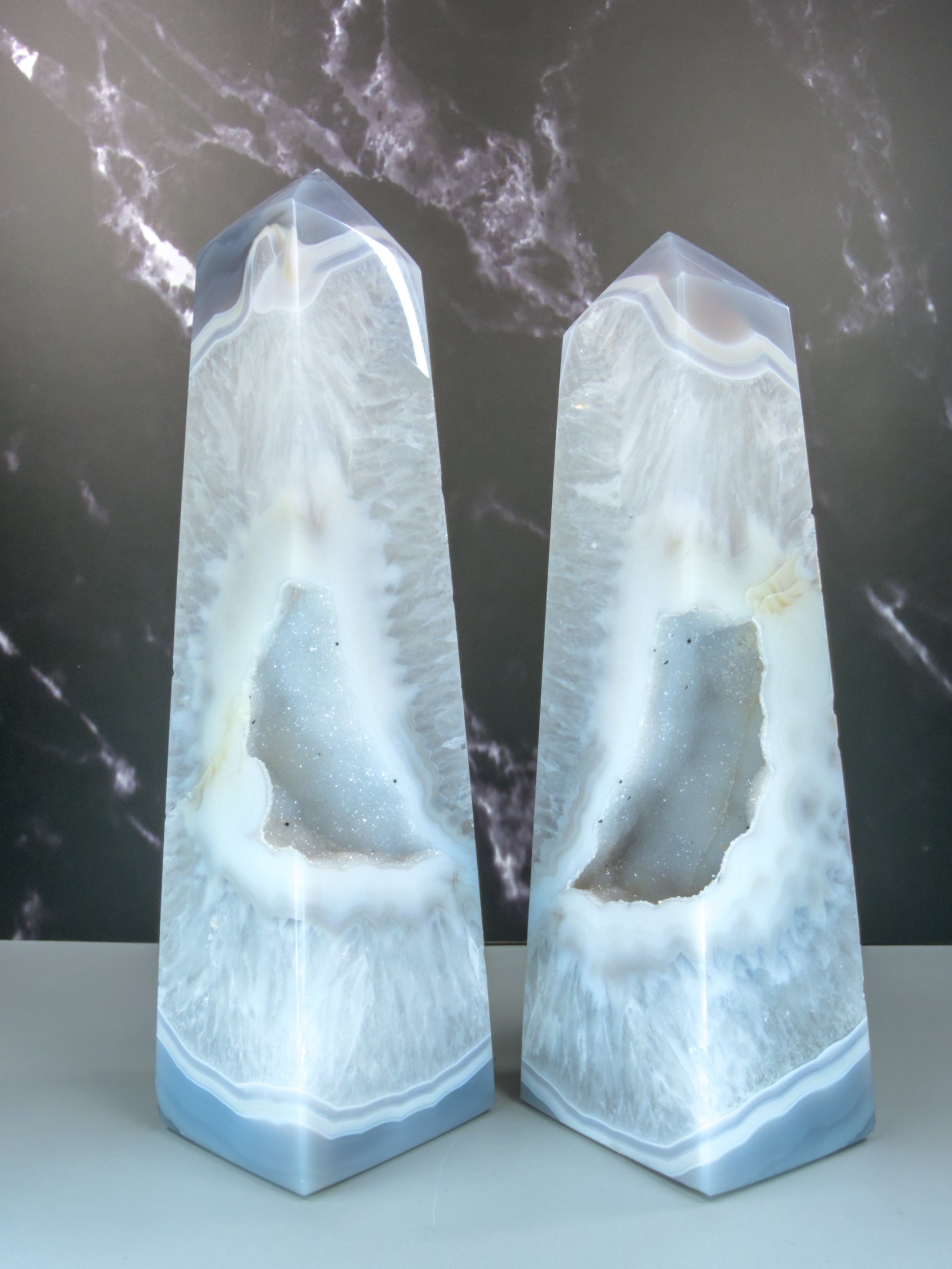 Druzy Agate Tower – 100111 (2)