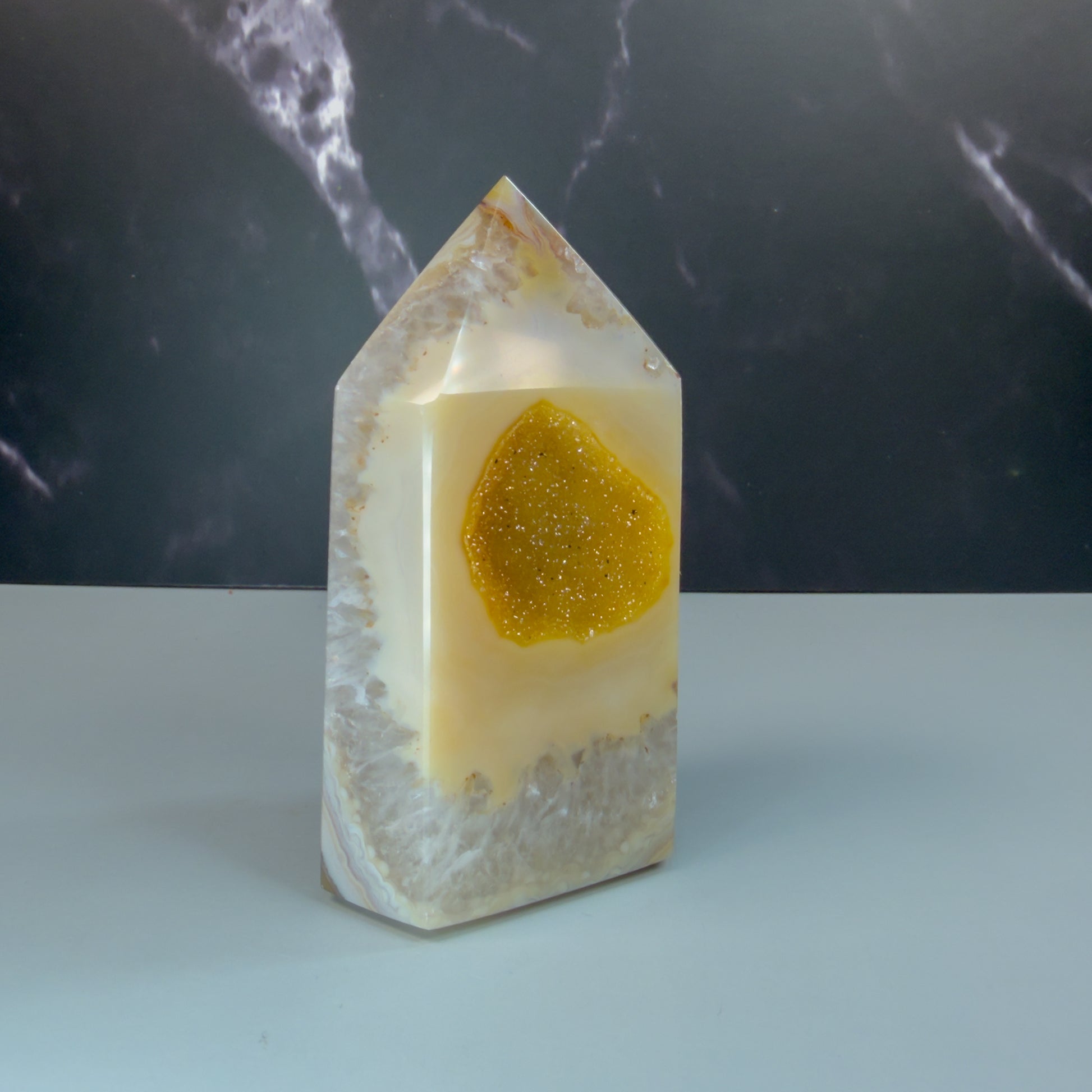 Druzy Agate Tower – 100121 (3)