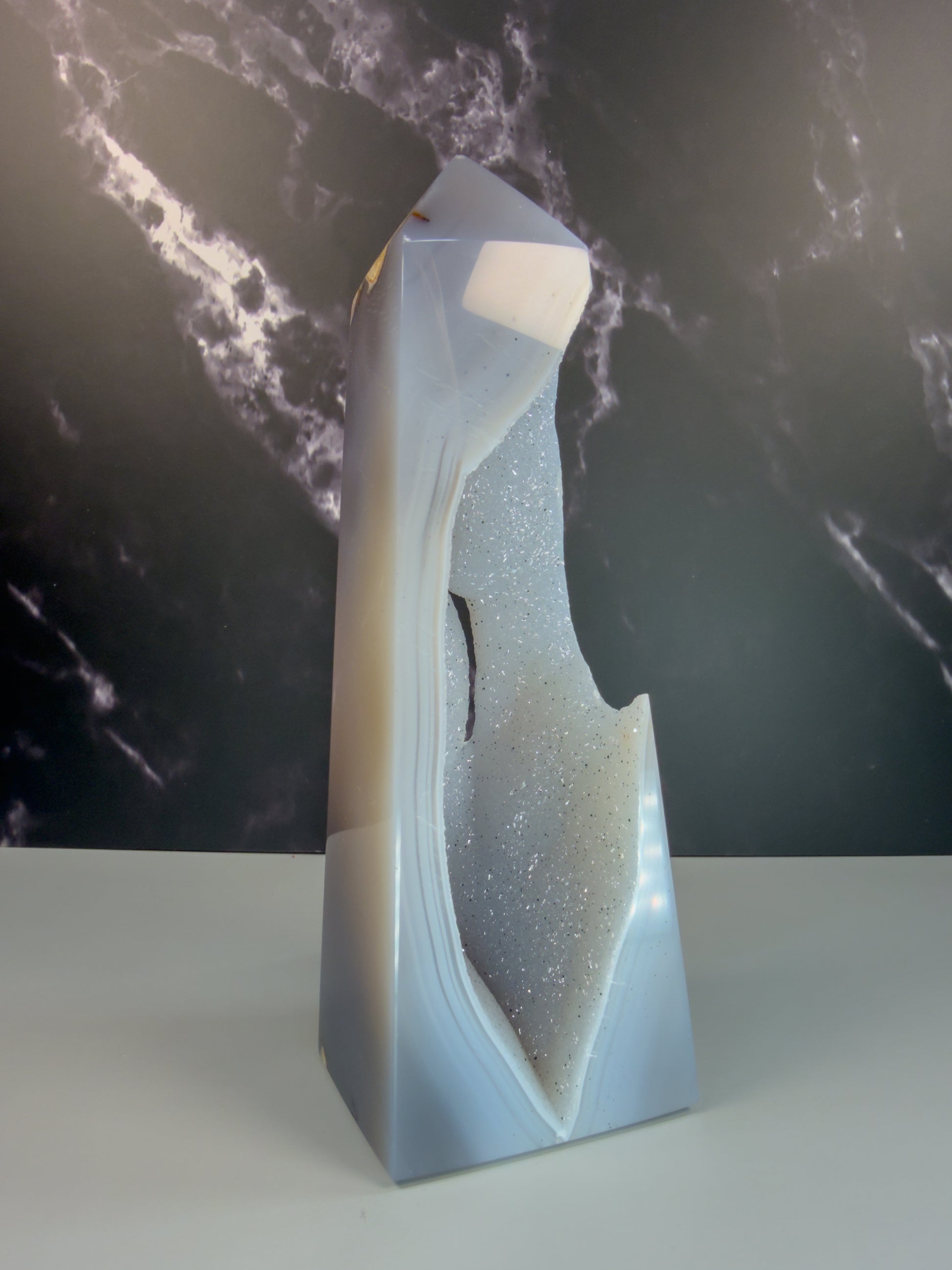 Druzy Agate Tower – 100123 (3)