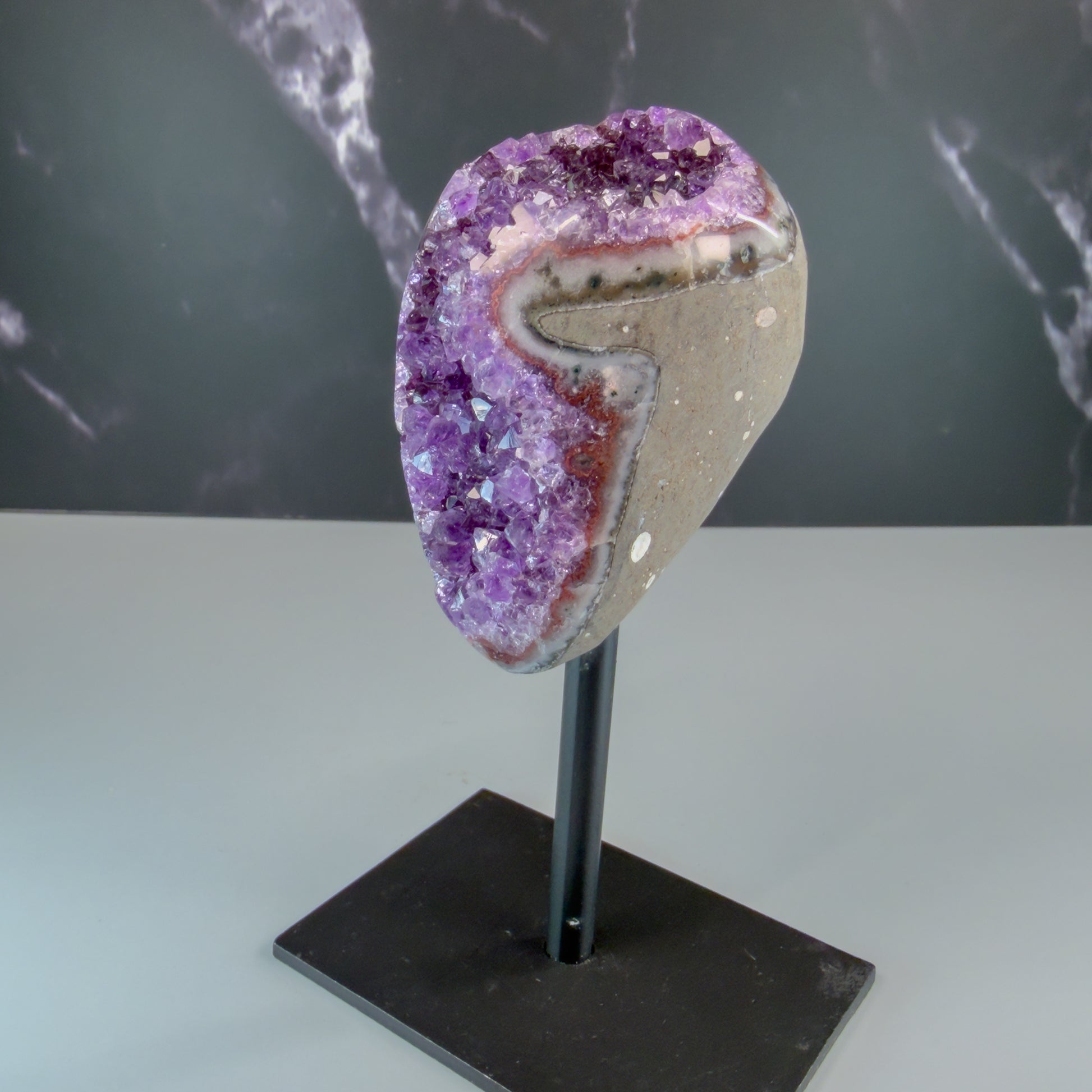 Amethyst On Stand – 100137 (3)