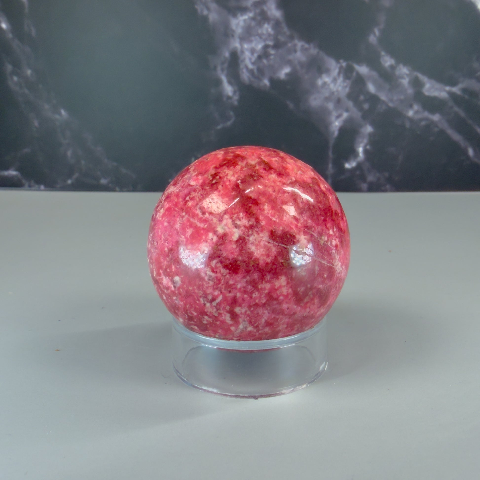 Thulite Sphere – 100153 (2)