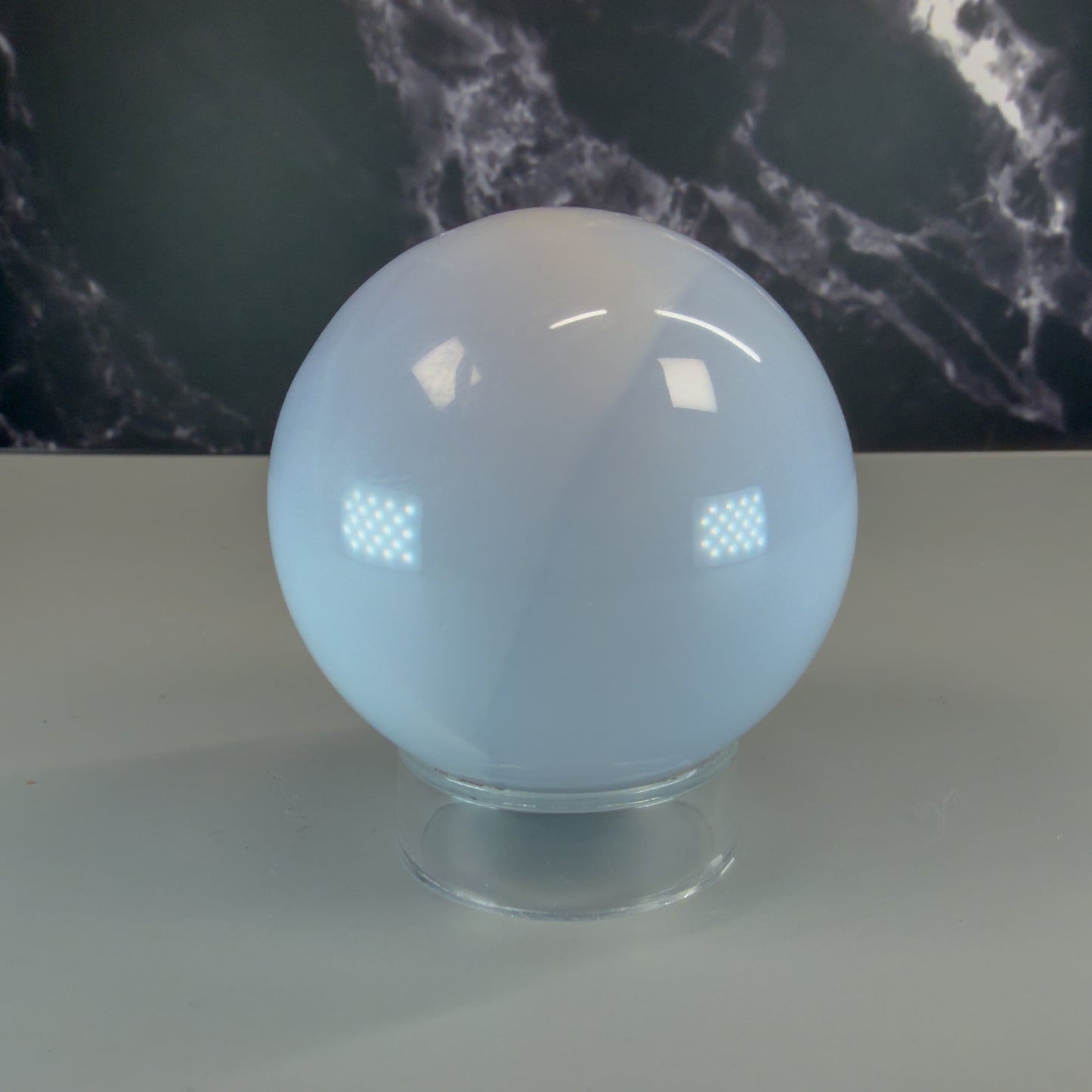 Chalcedony (Blue) Sphere – 100160