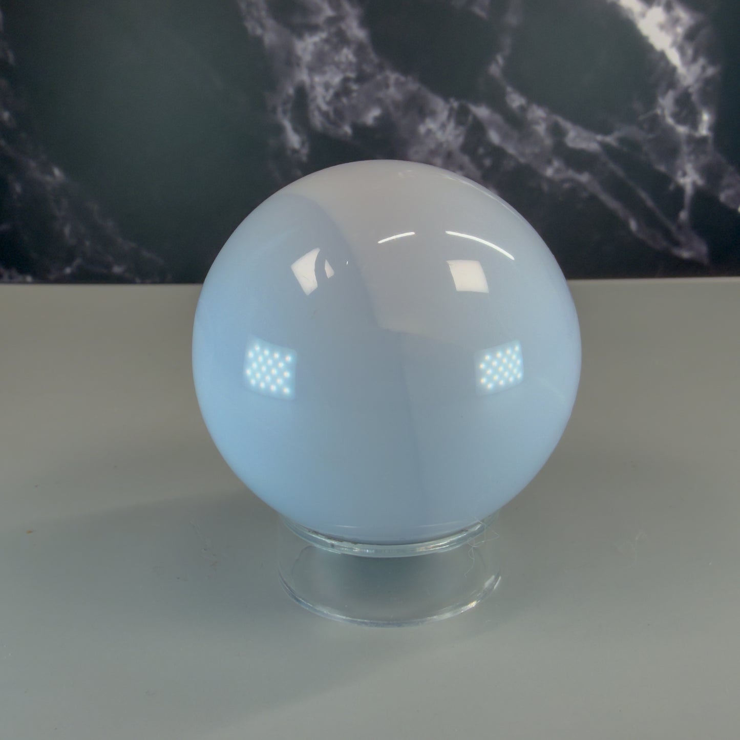 Chalcedony (Blue) Sphere – 100160 (2)