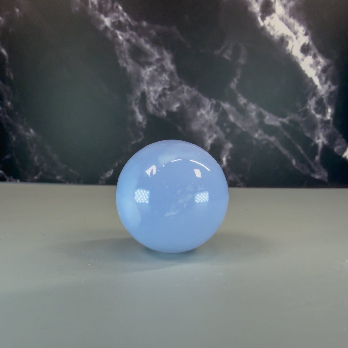 Chalcedony (Blue) Sphere – 100161