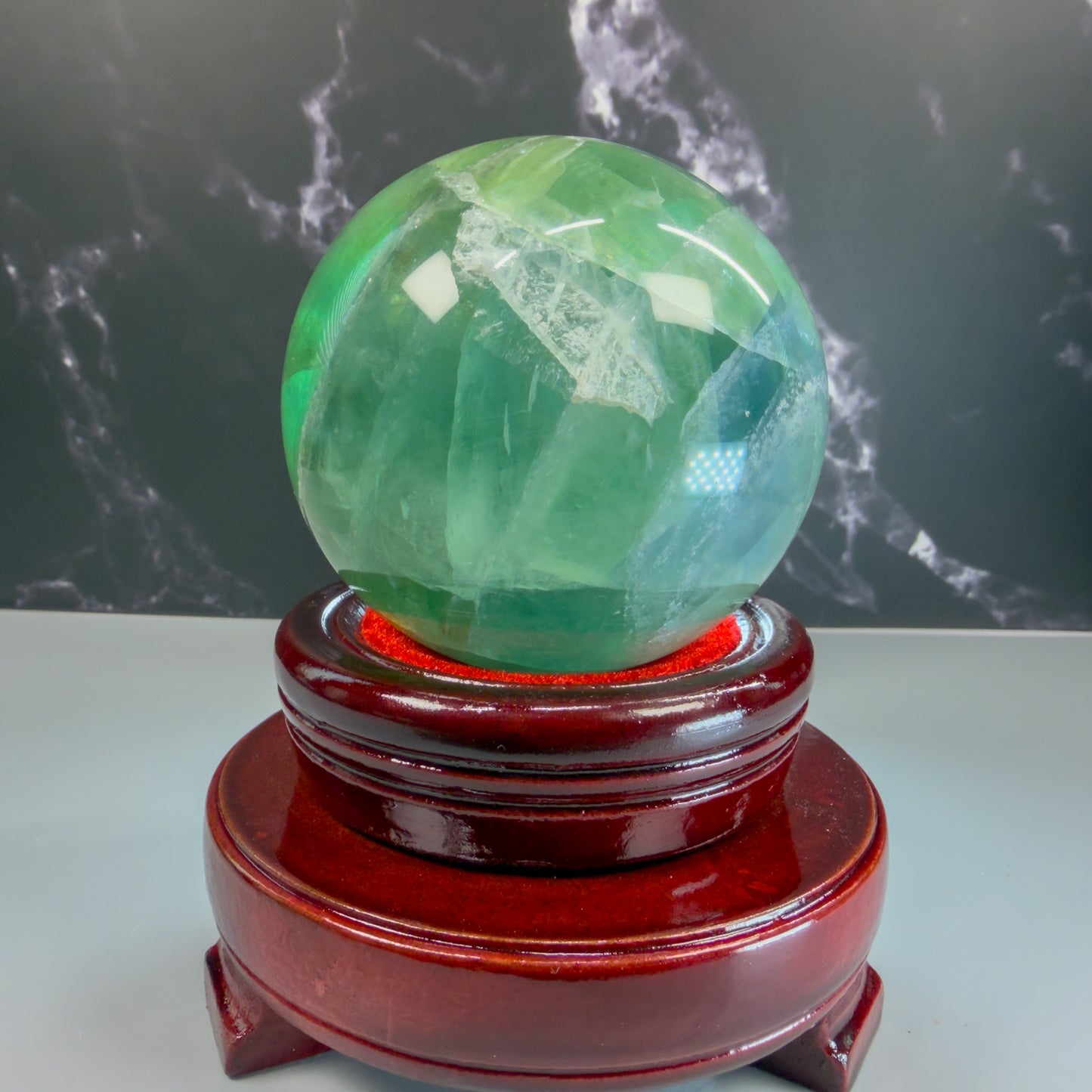 Fluorite (Green) Sphere – 100172 (2)
