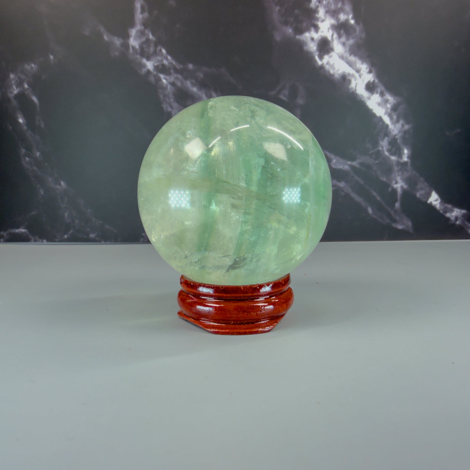 Fluorite (Green) Sphere – 100173