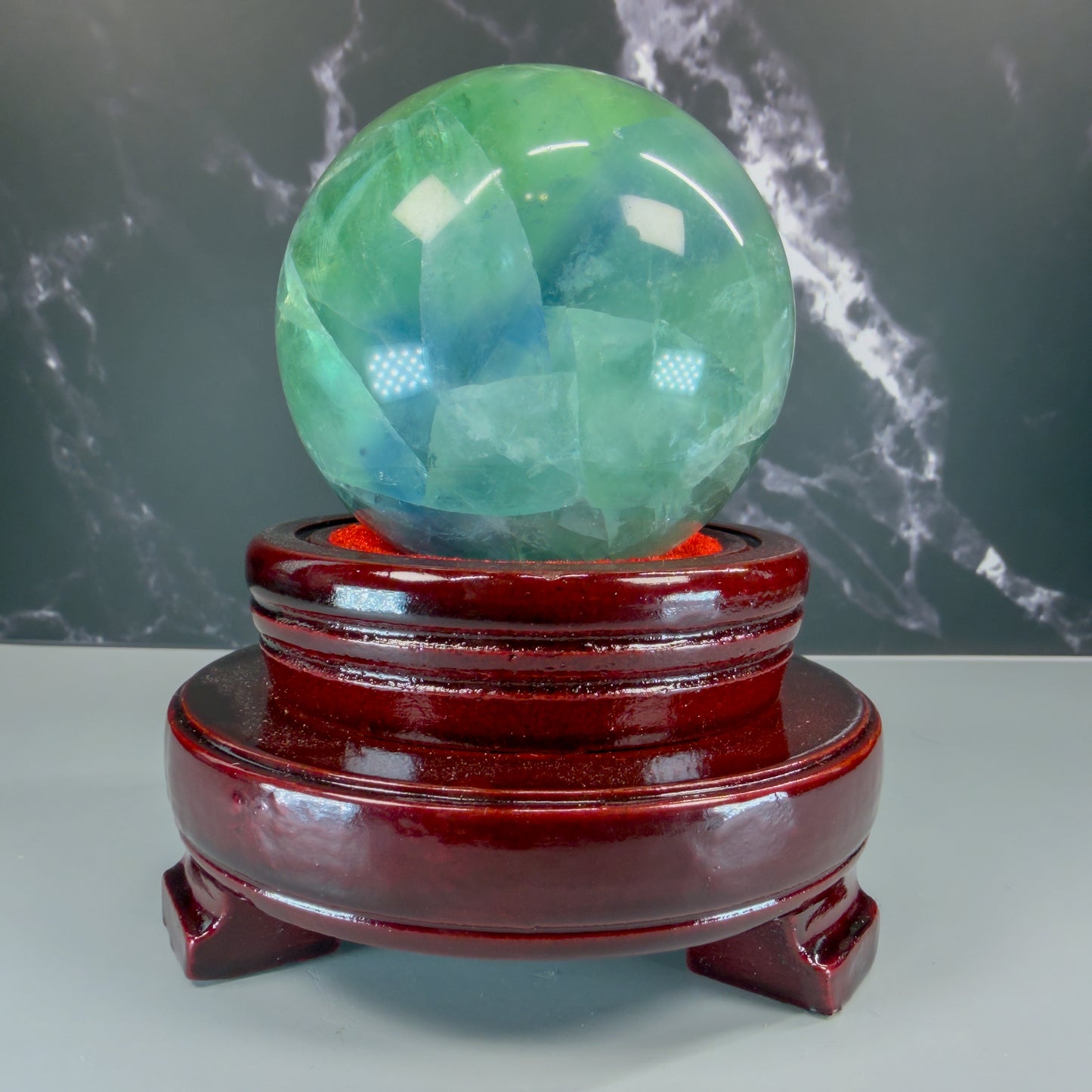 Fluorite (Green) Sphere – 100174