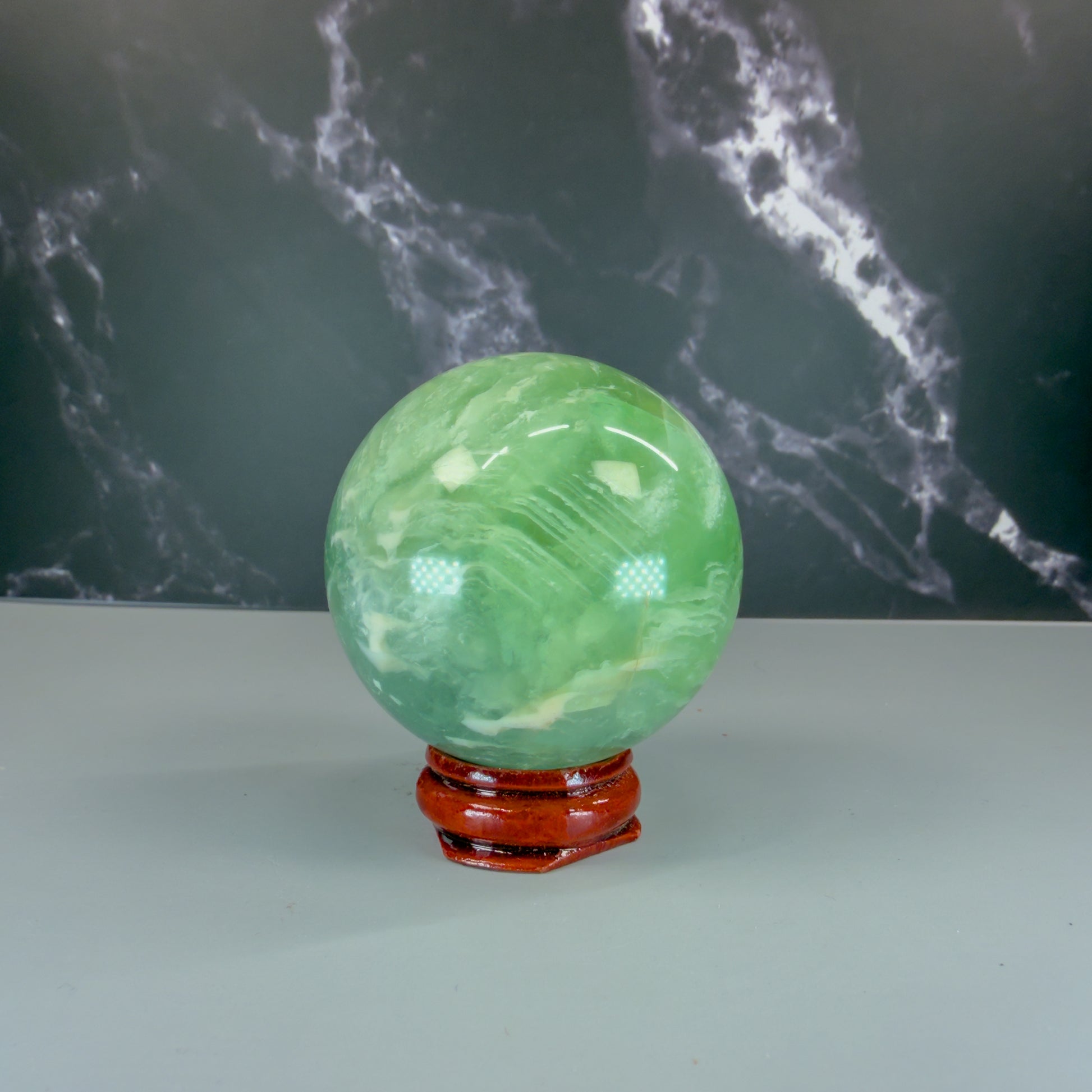 Fluorite (Green) Sphere – 100175