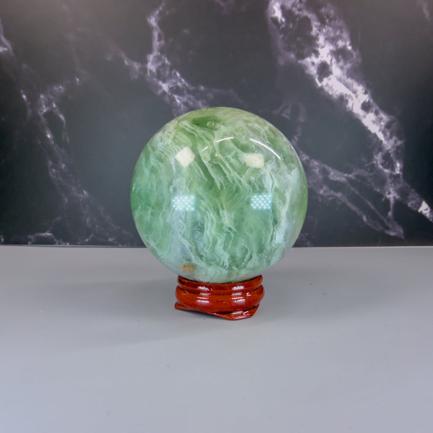 Fluorite (Green) Sphere – 100176