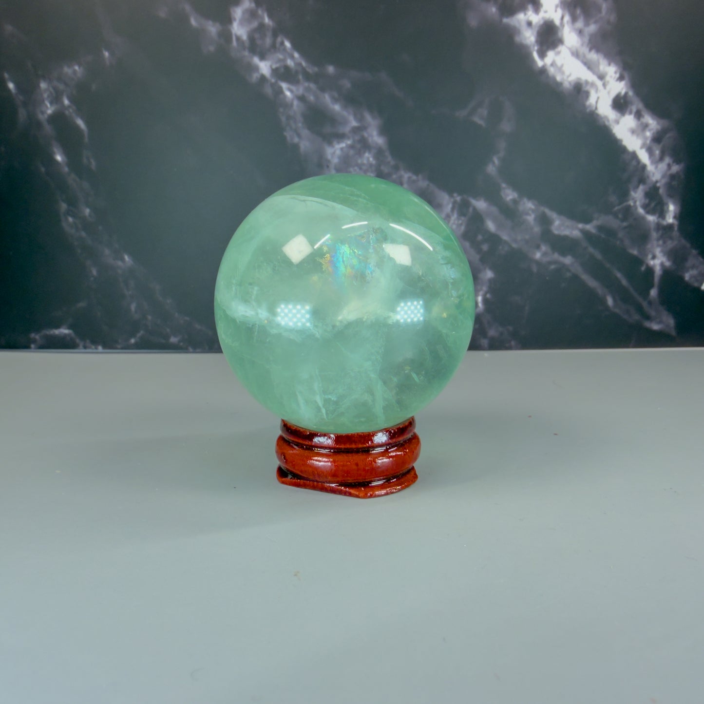 Fluorite (Green) Sphere – 100177