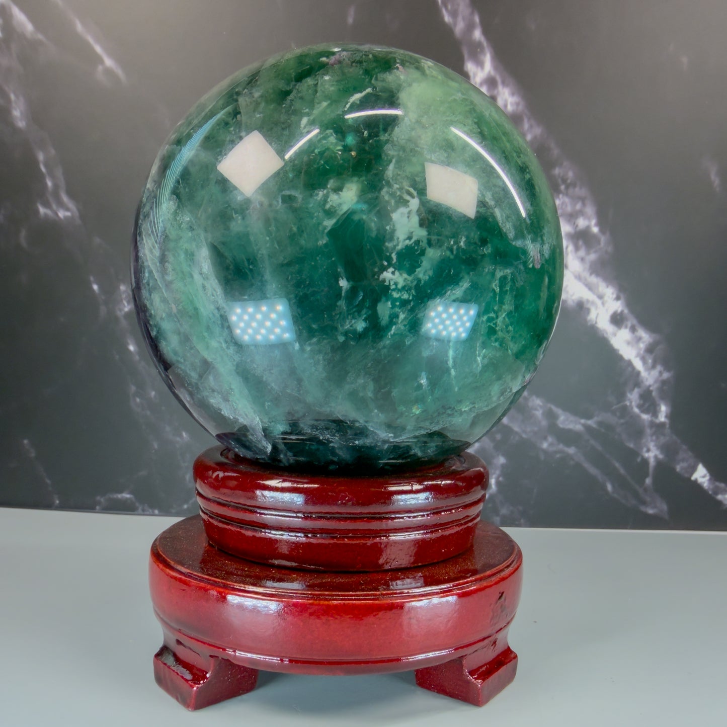 Fluorite (Green) Sphere – 100178