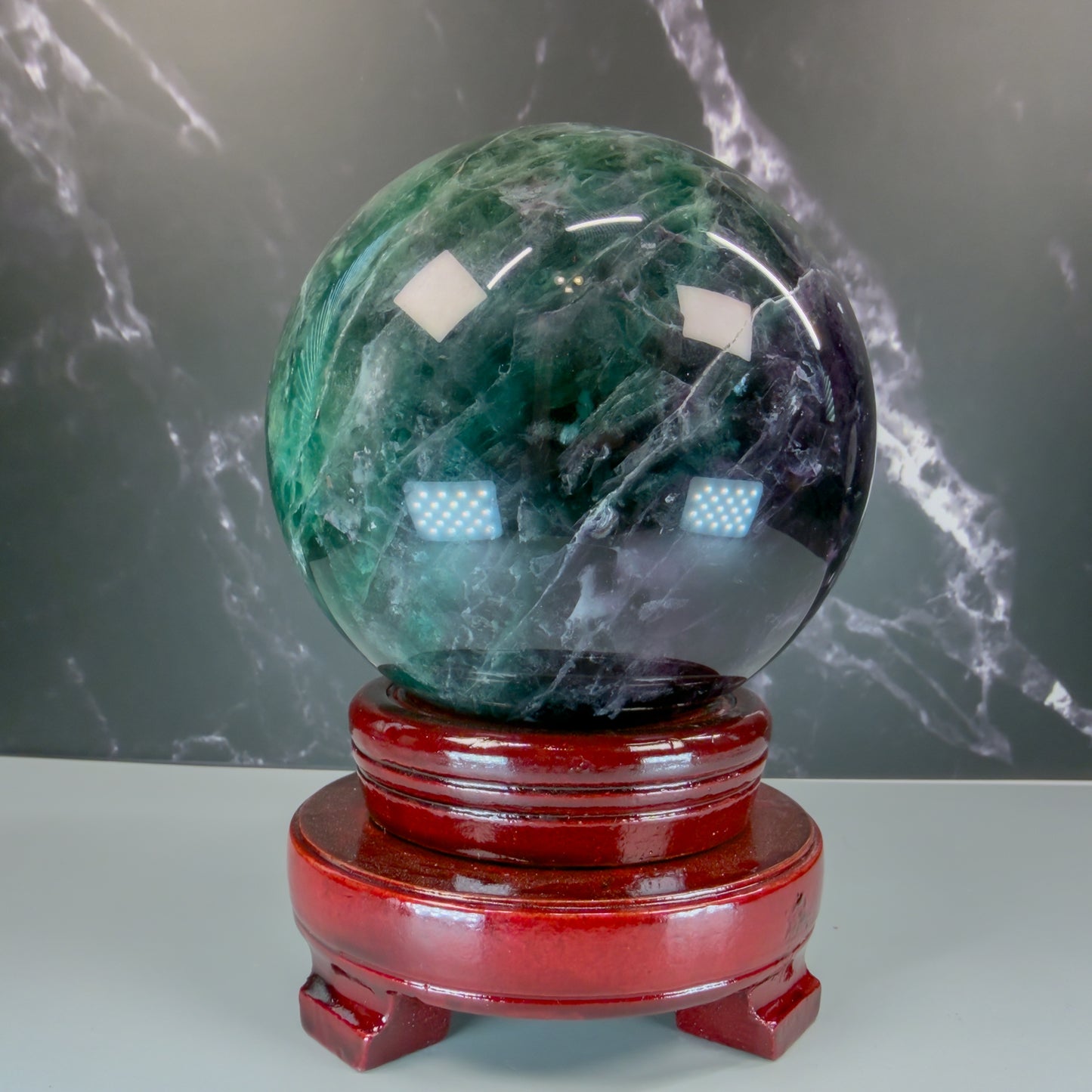 Fluorite (Green) Sphere – 100178 (2)