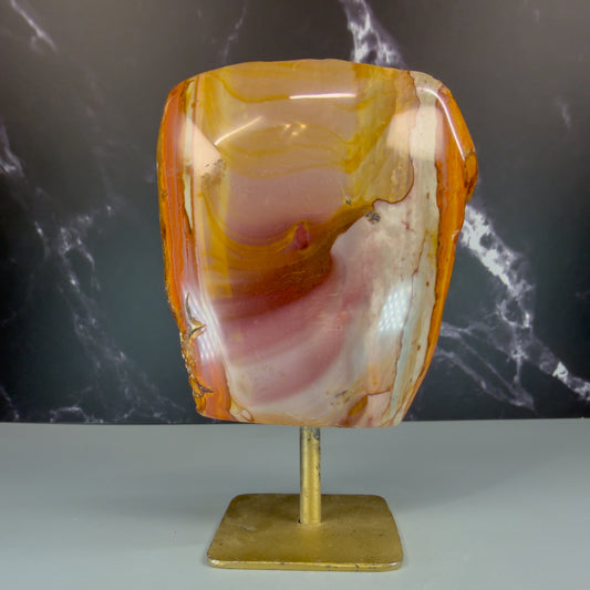 Polychrome Jasper On Stand – 100251