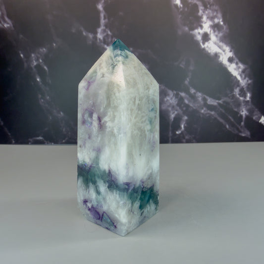 Rainbow Fluorite Tower – 100310
