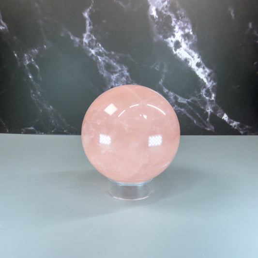 Rose Quartz Sphere – 100314