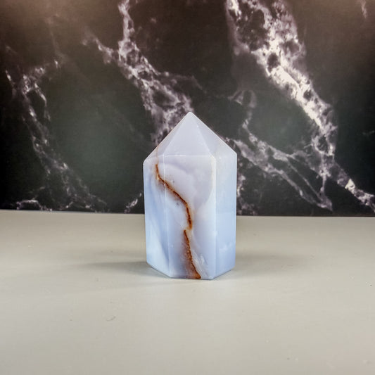 Blue Chalcedony Tower